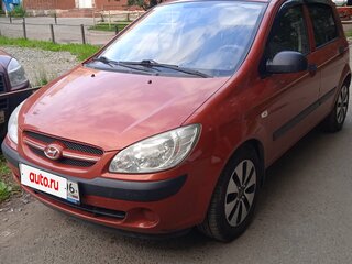 2007 Hyundai Getz I Рестайлинг, красный, 545000 рублей, вид 1