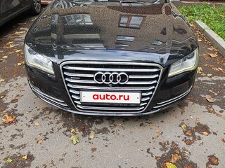 2012 Audi A8 Long III (D4), чёрный, 1600000 рублей, вид 1