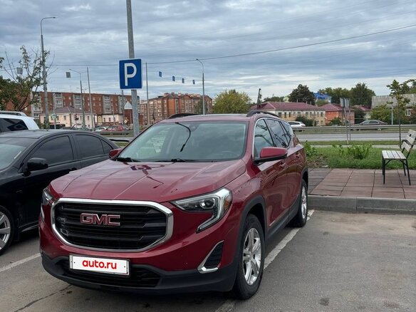 2020 GMC Terrain II, красный, 2400000 рублей