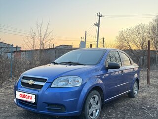 2008 Chevrolet Aveo I Рестайлинг, синий, 570000 рублей, вид 1