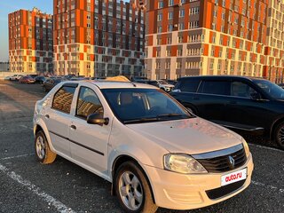 2012 Renault Logan I Рестайлинг, белый, 325000 рублей, вид 2