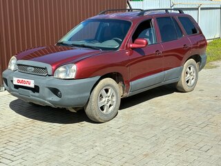 2003 Hyundai Santa Fe I, красный, 490000 рублей, вид 1