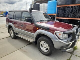 1996 Toyota Land Cruiser Prado 90 Series, красный, 1585000 рублей, вид 2