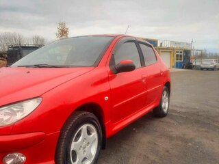 2007 Peugeot 206, красный, 310000 рублей, вид 1