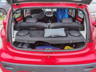 2012 Peugeot 107 I Рестайлинг 2, красный, 420000 рублей, вид 5