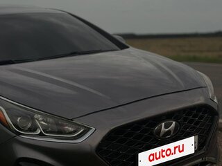 2017 Hyundai Sonata VII (LF) Рестайлинг, серый, 2190000 рублей, вид 5