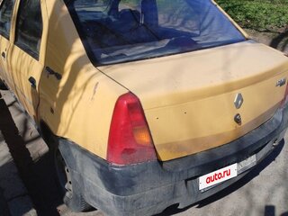 2007 Renault Logan I, жёлтый, 250000 рублей, вид 3