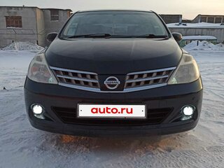 2008 Nissan Tiida Latio I, чёрный, 830000 рублей, вид 2