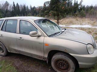 2008 Hyundai Santa Fe Classic Classic, бежевый, 450000 рублей, вид 4