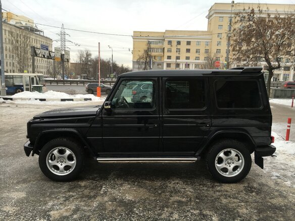 2002 Mercedes-Benz G-Класс 500 II (W463), чёрный - вид 10