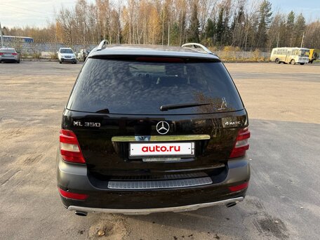 2005 Mercedes-Benz M-Класс 350 II (W164), чёрный, 650000 рублей, вид 3