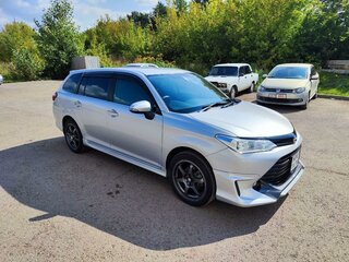 2016 Toyota Corolla Fielder XI (E160, E170, E180) Рестайлинг 1, серый, 1610000 рублей, вид 3