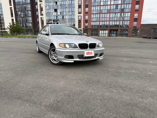 2003 BMW 3 серии 320i IV (E46) Рестайлинг, серебристый, 750000 рублей, вид 3