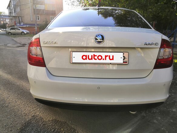 2016 Skoda Rapid I, белый, 849000 рублей - вид 4