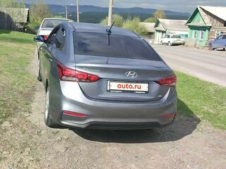 2018 Hyundai Solaris II, серый, 1350000 рублей, вид 3