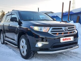 2011 Toyota Highlander II (XU40) Рестайлинг, чёрный, 2050000 рублей, вид 2