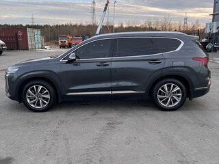 2020 Hyundai Santa Fe IV, зелёный, 3300000 рублей, вид 4