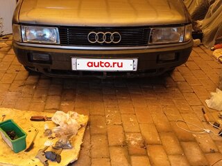 1990 Audi 80 IV (B3), серебристый, 155000 рублей, вид 1
