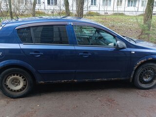2007 Opel Astra H Рестайлинг, синий, 350000 рублей, вид 2