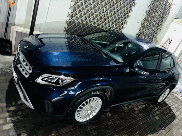 2018 Mercedes-Benz GLA 200 I (X156) Рестайлинг, синий, 1950000 рублей - вид 2