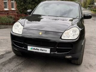2006 Porsche Cayenne S I (955), чёрный, 1700000 рублей, вид 2