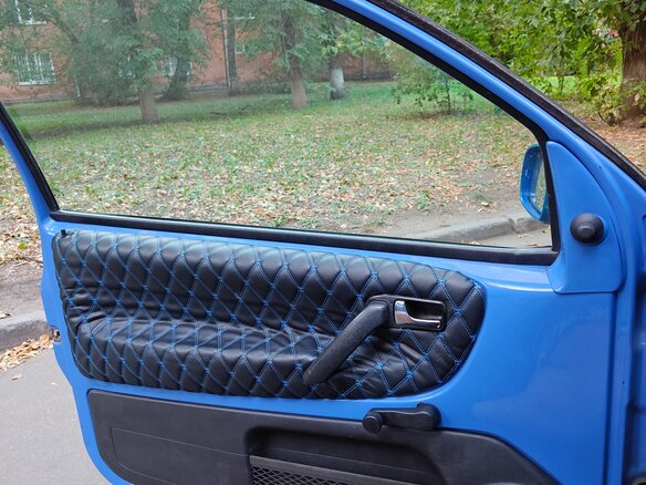 1998 Volkswagen Lupo, голубой, 177000 рублей - вид 8