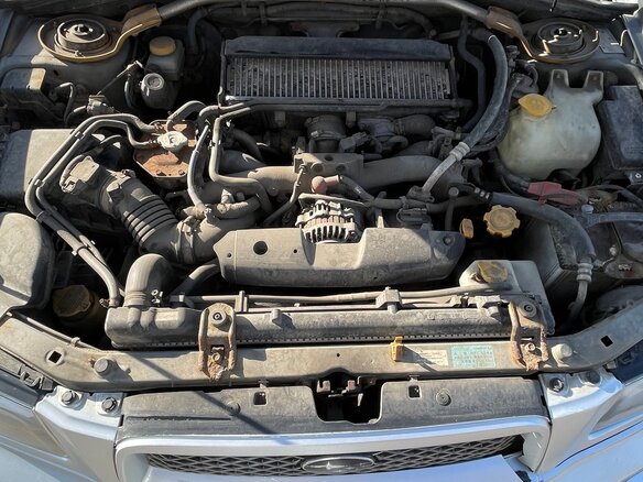 2003 Subaru Forester II, серебристый, 555000 рублей - вид 10