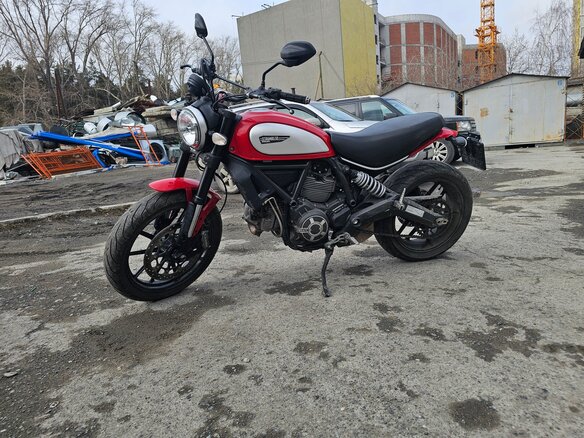 2015 Ducati Scrambler 800, красный, 600000 рублей - вид 9