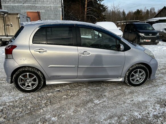 2008 Toyota Vitz II (XP90), серый, 770000 рублей - вид 7