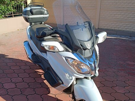 2014 Suzuki Burgman (SkyWave) 650, белый, 630000 рублей, вид 5
