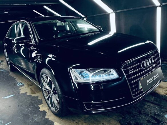 2014 Audi A8 Long III (D4) Рестайлинг, чёрный, 2562434 рублей - вид 26