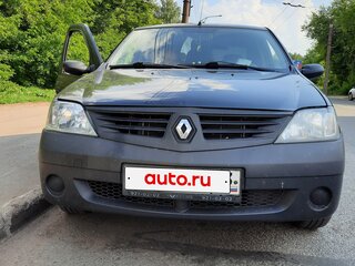 2008 Renault Logan I, серый, 350000 рублей, вид 2
