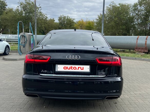 2015 Audi A6 IV (C7) Рестайлинг, чёрный, 1850000 рублей - вид 6