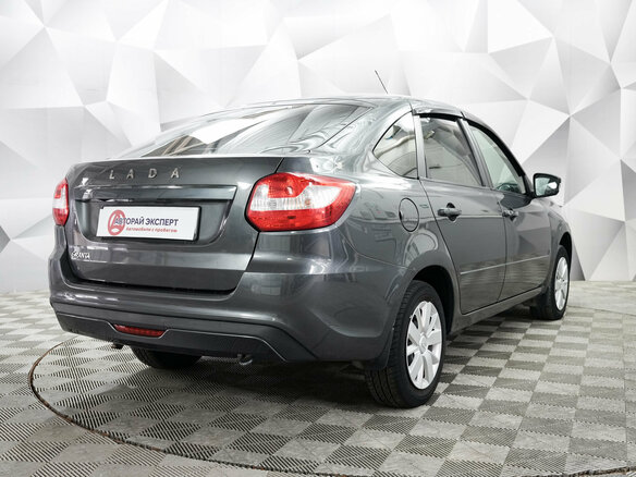 2022 Lada (ВАЗ) Granta I Рестайлинг, серый - вид 4