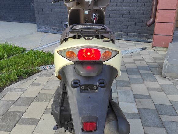 2004 Honda Dio, бежевый, 89000 рублей - вид 13