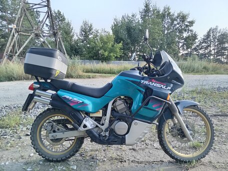 1994 Honda Transalp 400, голубой, 350000 рублей, вид 1