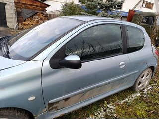 2004 Peugeot 206, серый, 155000 рублей, вид 4