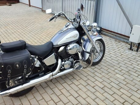 2001 Honda Shadow 750, серебристый, 400000 рублей, вид 1
