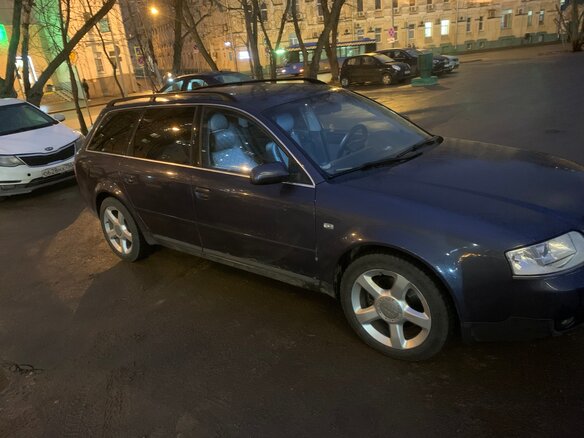 2002 Audi A6 II (C5) Рестайлинг, серый, 595000 рублей - вид 1