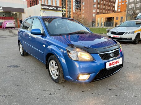 2010 Kia Rio II Рестайлинг, синий, 597000 рублей, вид 1