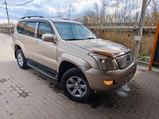 2005 Toyota Land Cruiser Prado 4-speed 120 Series, бежевый, 1390000 рублей, вид 1