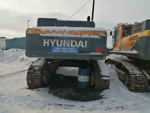 2014 Hyundai R520LC, жёлтый - вид 6