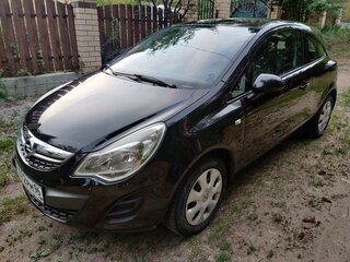 2011 Opel Corsa D Рестайлинг II, чёрный, 620000 рублей, вид 1