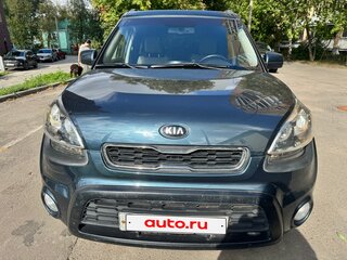 2012 Kia Soul I Рестайлинг, синий, 820000 рублей, вид 3