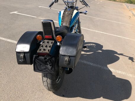 1996 Suzuki Intruder VS 1400, зелёный, 480000 рублей, вид 5