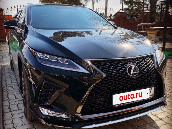 2021 Lexus RX 350 IV Рестайлинг, чёрный, 8000000 рублей - вид 3