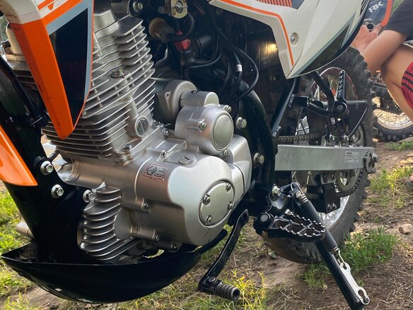 2022 Racer Enduro, оранжевый, 140000 рублей - вид 4