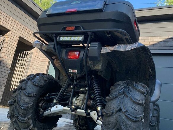 2012 Yamaha Grizzly 700, коричневый, 899000 рублей - вид 11