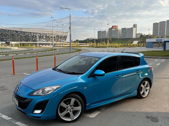 2011 Mazda Axela II, синий, 1150000 рублей - вид 10