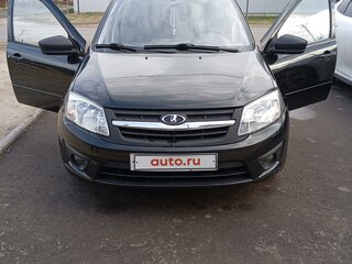 2014 Lada (ВАЗ) Granta I, чёрный, 538000 рублей, вид 2